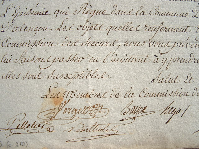 L'épidémie de Damigni (Orne) discutée au conseil de santé. – vue 2